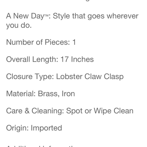 ⭐️3 for $15 ⭐️ Pearl Multi Stand Necklace by a new day - Picture 4 of 4